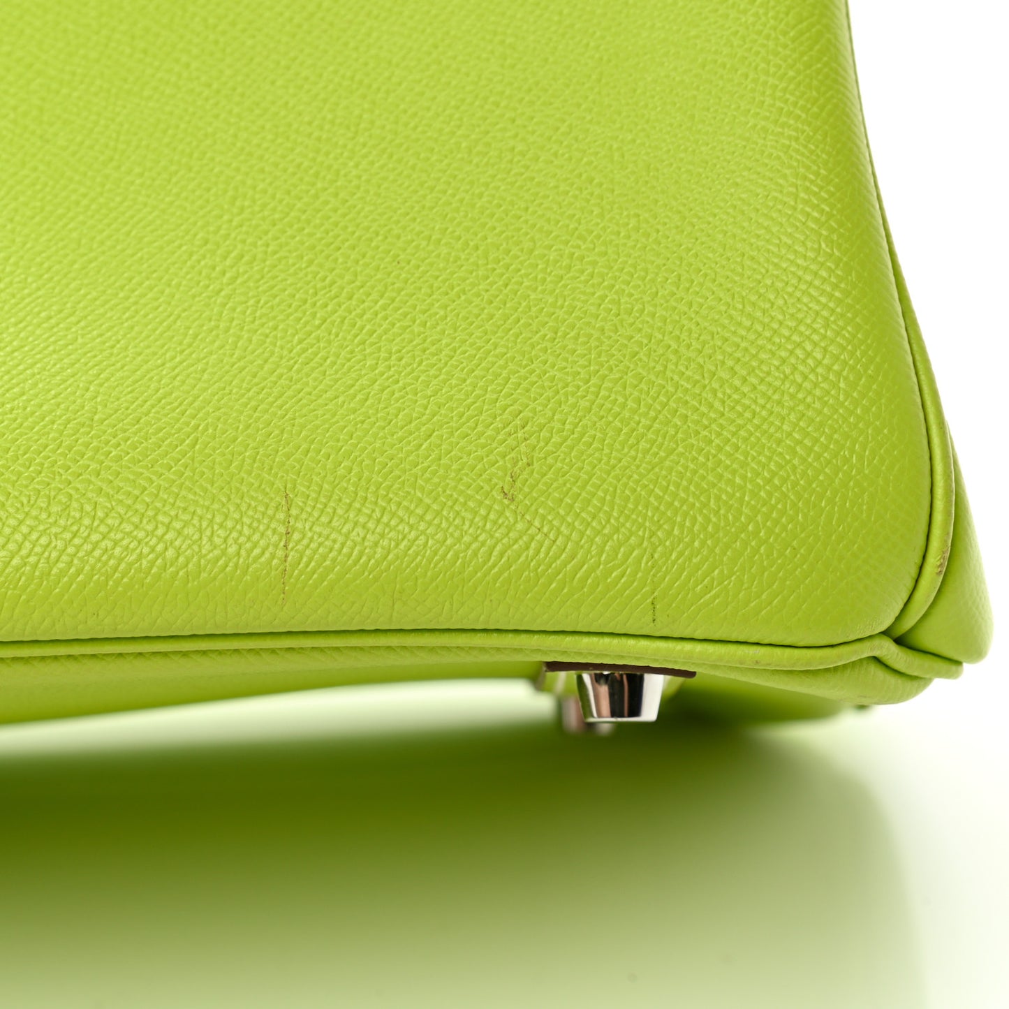 Epsom Candy Birkin 35 Kiwi Lichen