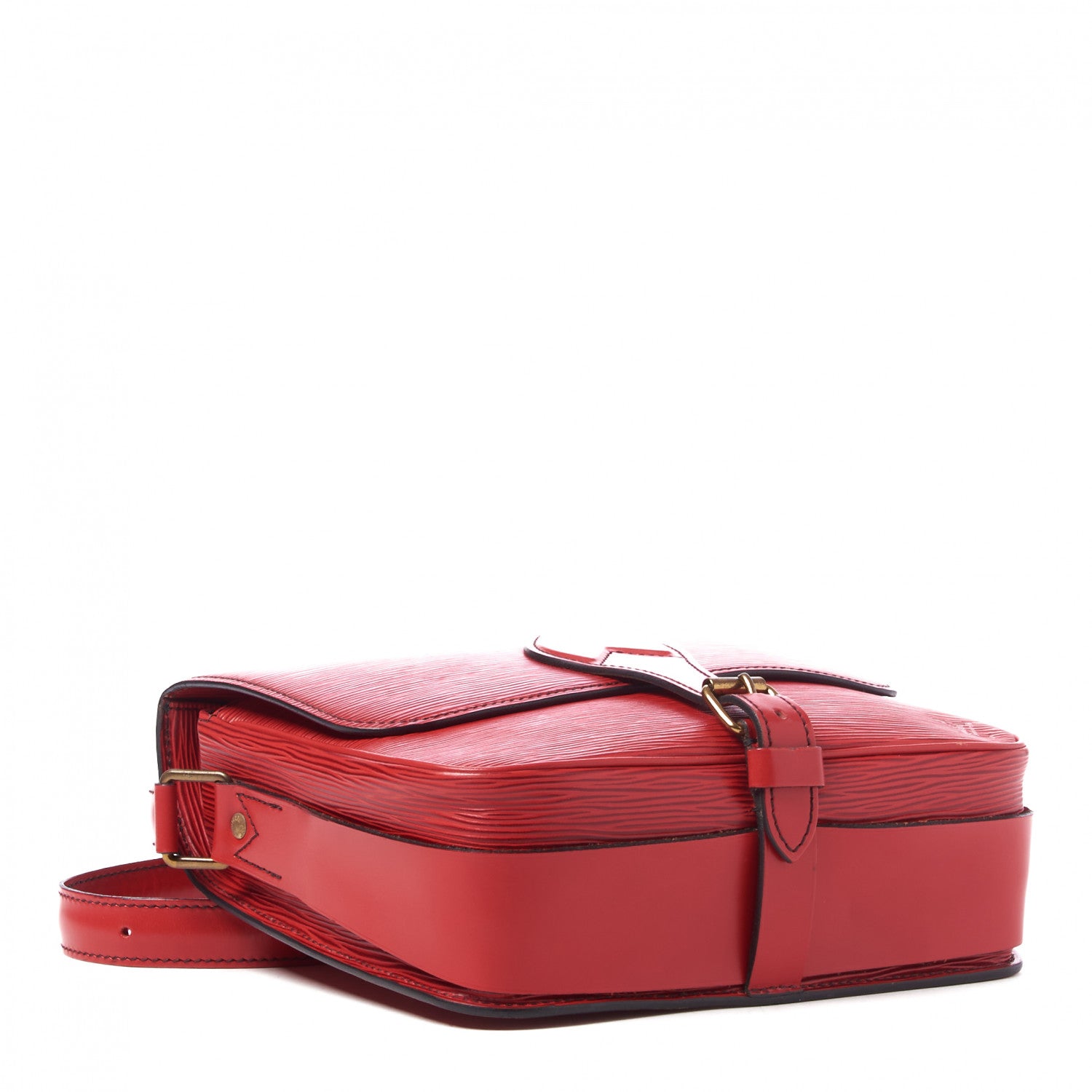 Louis Vuitton Epi Cartouchiere 22 Red 3 of 8
