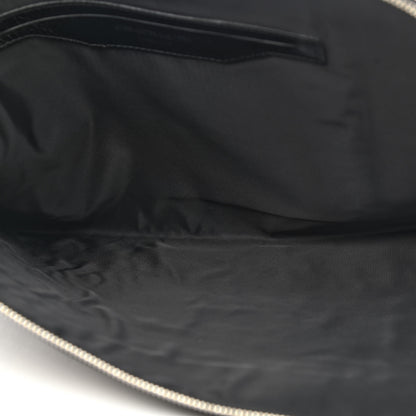 Alexander McQueen Calfskin Studded Skull Zipped Pouch Black 5 of 7