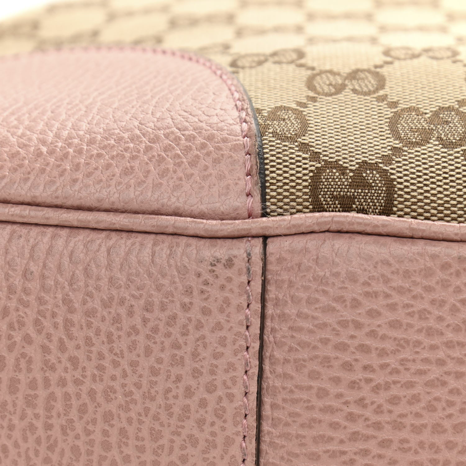 Gucci GG Monogram Large Margaux Hobo Beige Soft Pink 12 of 13