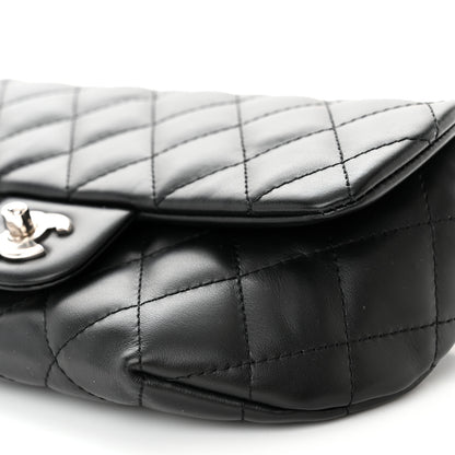 Chanel Calfskin Quilted CC Uniform Flap Belt Bag Black 10 of 11