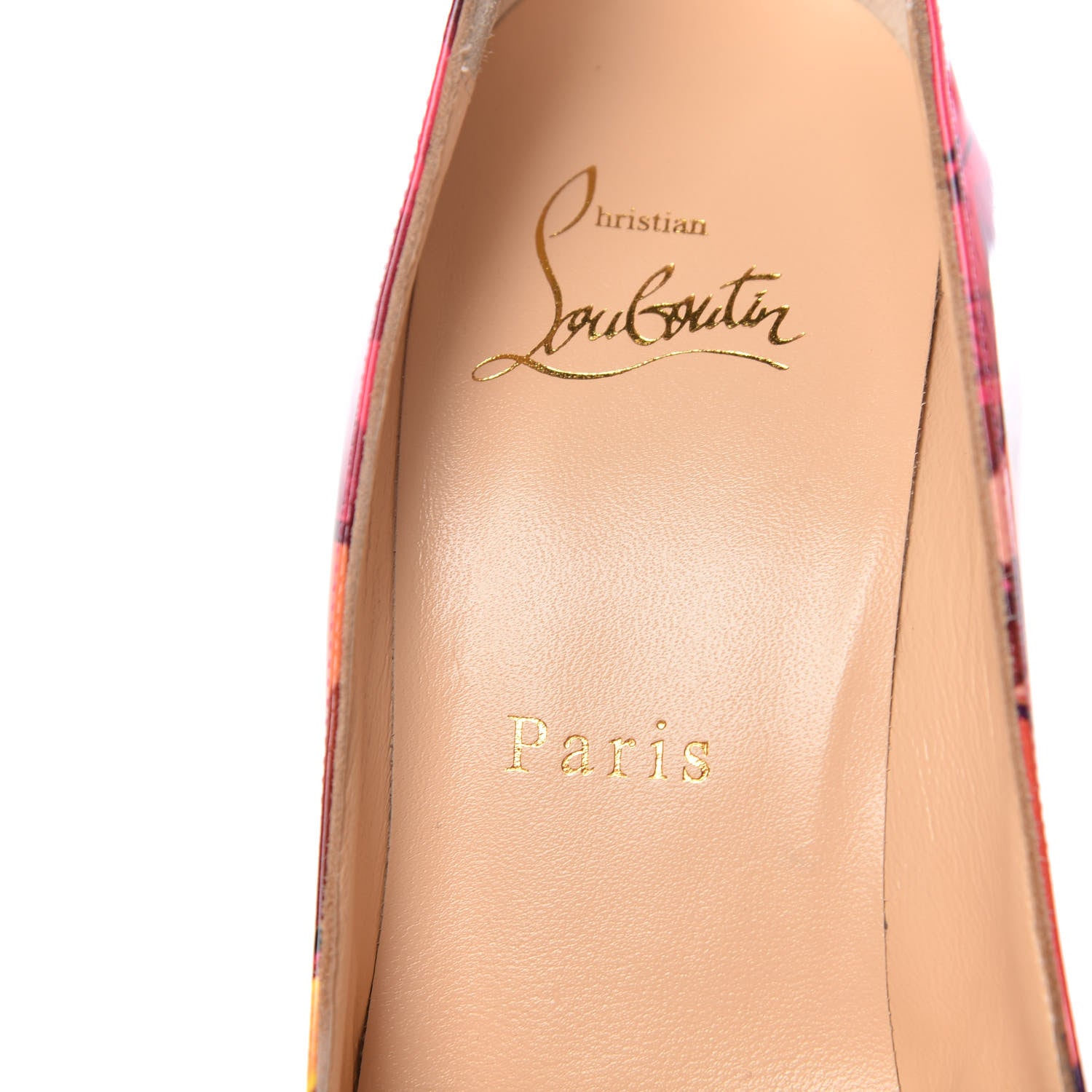 Christian Louboutin Patent Metrograf Pigalle Follies 100 Pumps 36 Multicolor 7 of 8