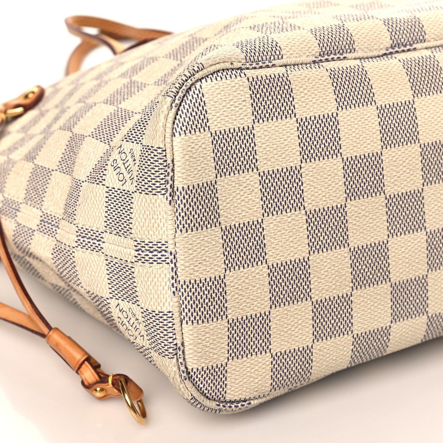 Louis Vuitton Damier Azur Neverfull PM 8 of 9