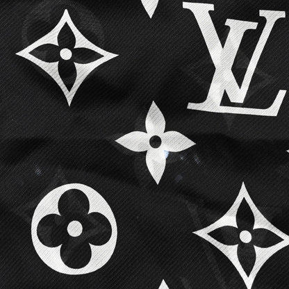 Louis Vuitton Silk Etole Monogram LV Ideal Scarf Black 5 of 6