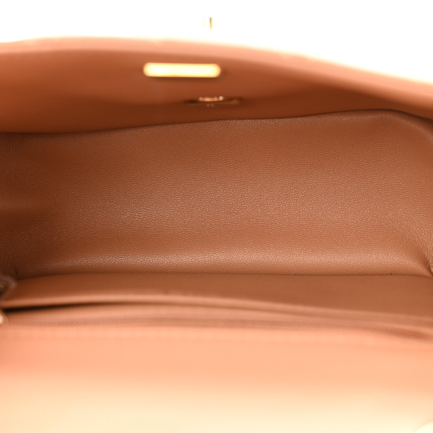 Chanel Lambskin Quilted Mini Square Flap Brown 5 of 10