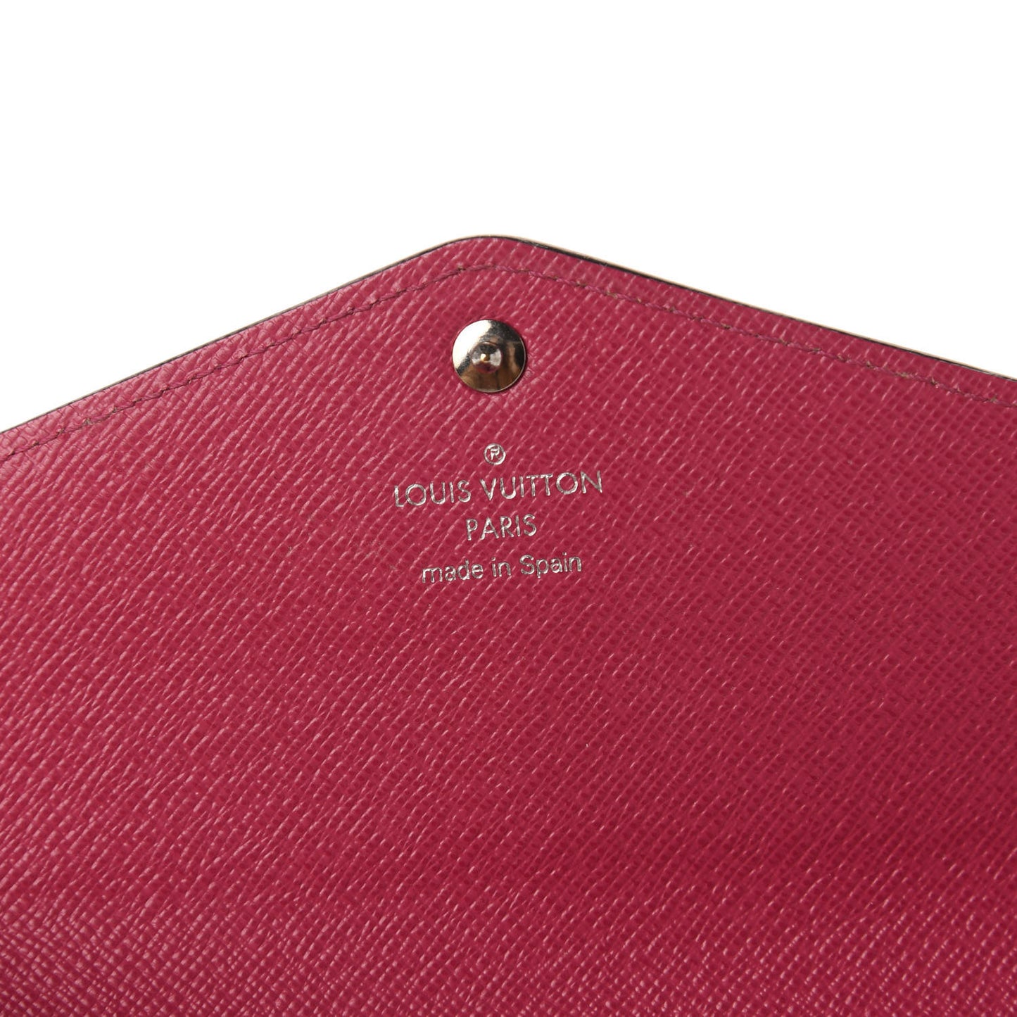 Epi Sarah Wallet NM Hot Pink