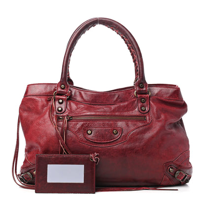Balenciaga Chevre Classic Hardware Purse Rouge Vif 1 of 19