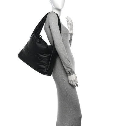 Alexander Wang Lambskin Large Ryan Puffer Bag Black 2 of 10