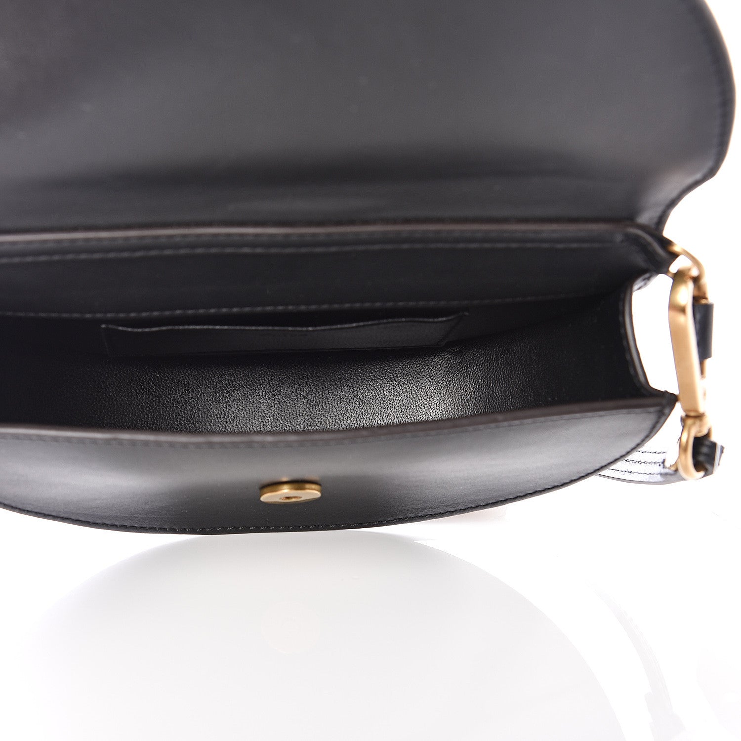Chloe Calfskin Small Nile Bracelet Minaudiere Bag Black 4 of 9