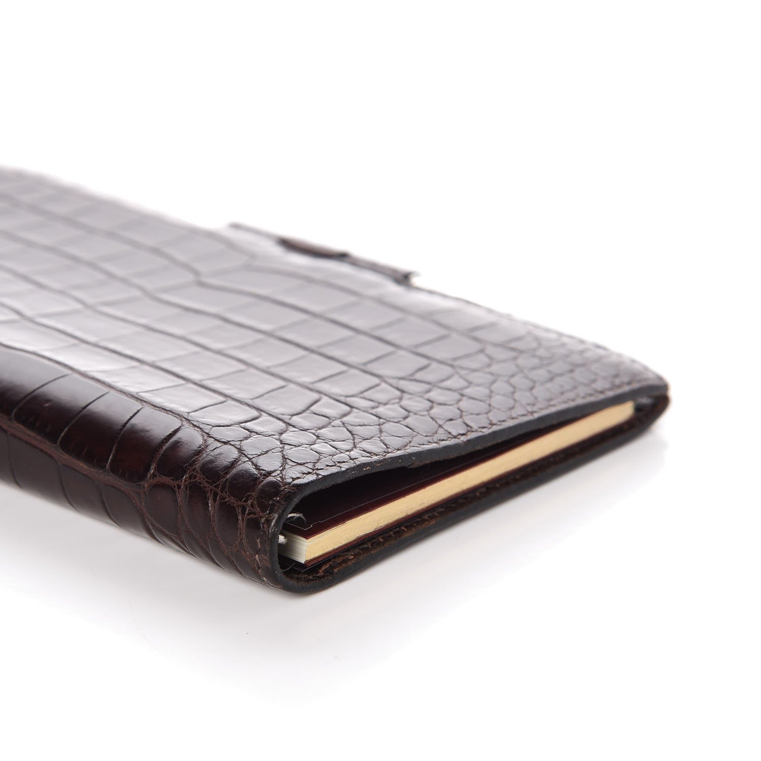 Hermes Matte Niloticu Vision Agenda Cover Havane 12 of 13