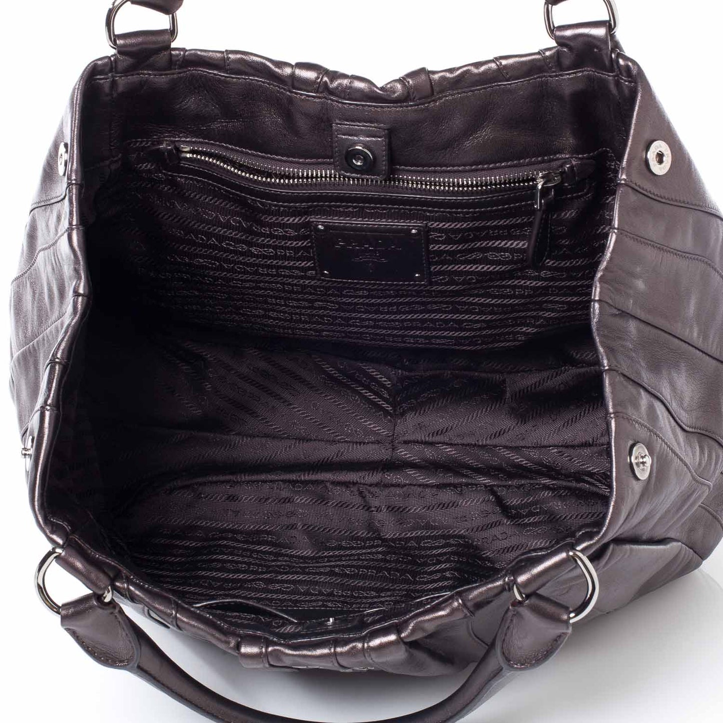 Nappa Mordore Stripes Bag