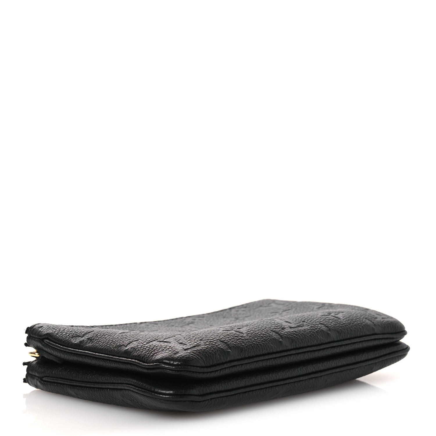 Louis Vuitton Empreinte Double Zip Pochette Black 4 of 12