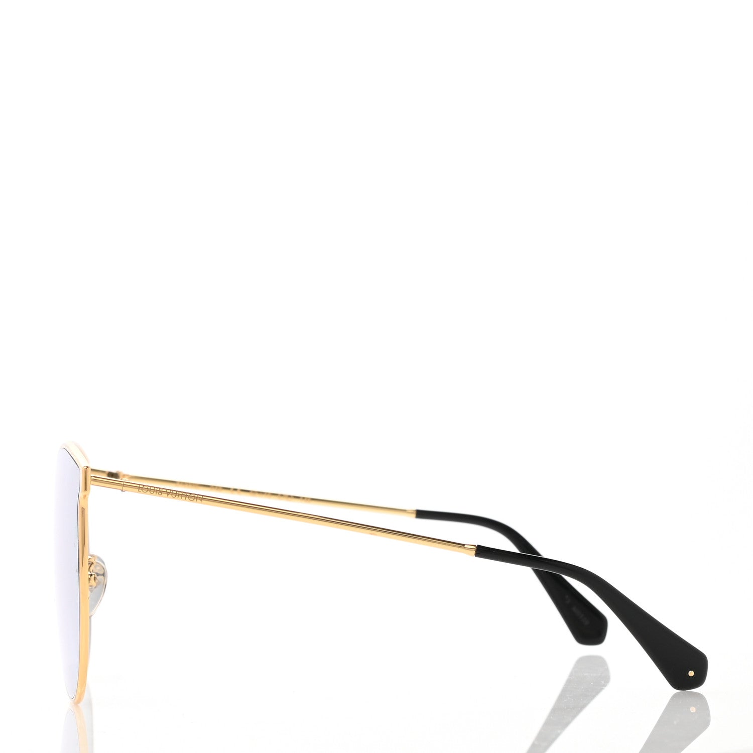 Louis Vuitton I Feel Pretty Sunglasses Z1223E Gold 3 of 7