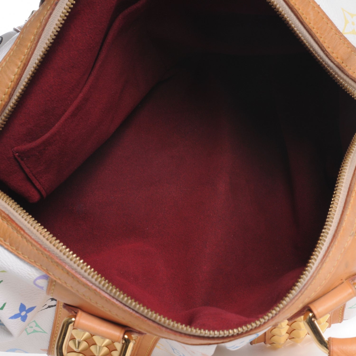 Louis Vuitton Monogram Multicolor Courtney MM White 5 of 6