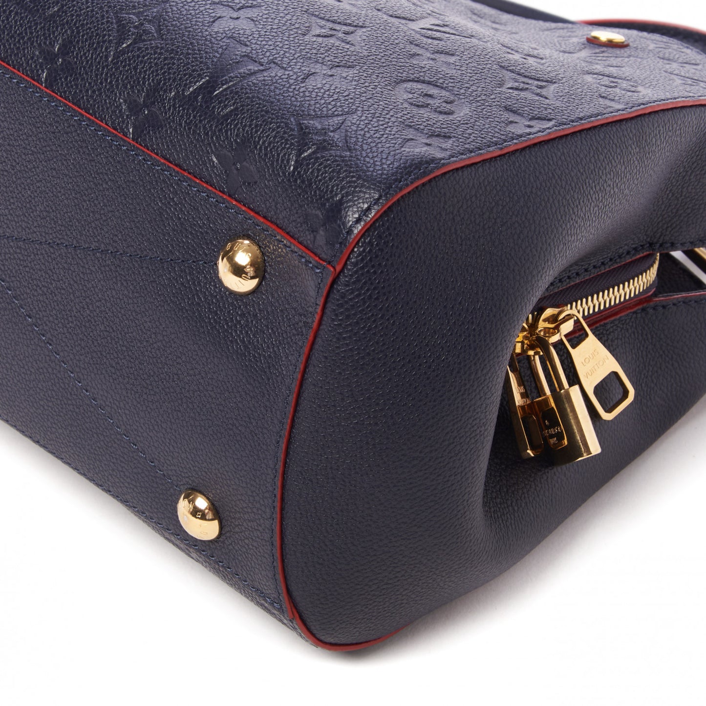Empreinte Montaigne MM Marine Rouge