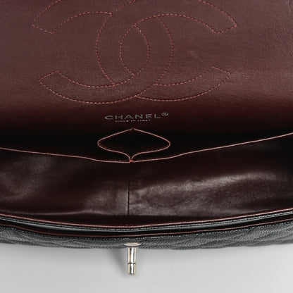 Chanel Caviar Quilted Jumbo Double Flap Black 5 of 7