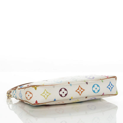 Louis Vuitton Monogram Multicolor Pochette Accessories White 4 of 7
