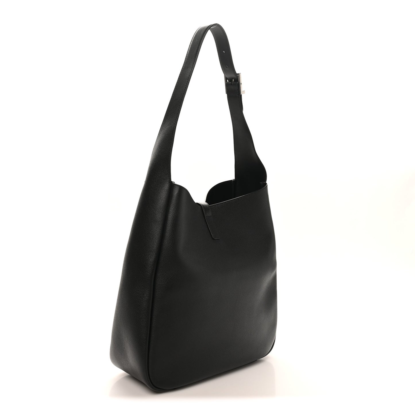 Supple Calfskin Large Le 5 A 7 Soft Hobo Black