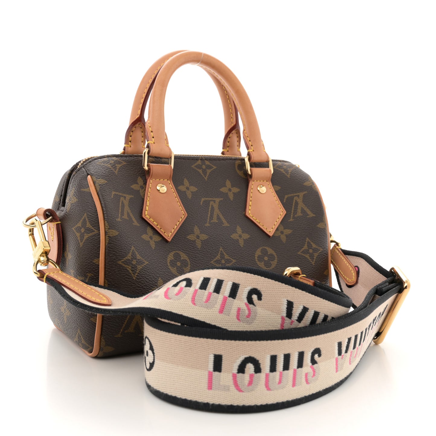 Monogram Speedy Bandouliere 20 Black