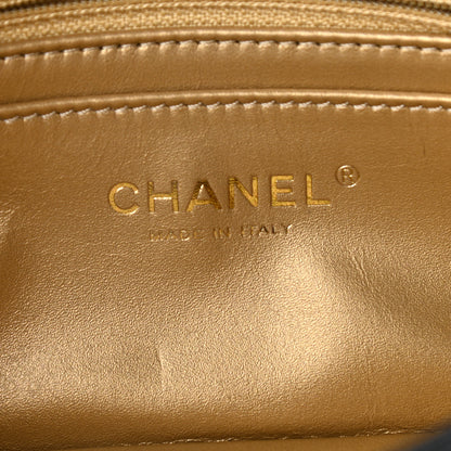 Chanel Lambskin Quilted Mini Rectangular Pearl Crush Flap Black 6 of 10