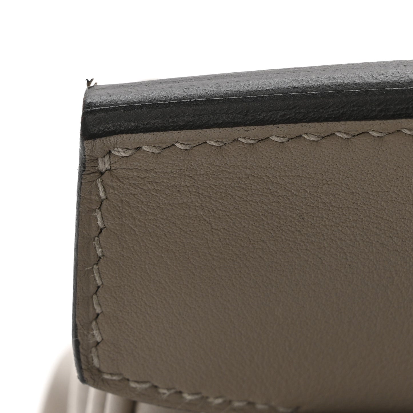 Swift Horseshoe Birkin 25 Gris Asphalte Gris Perle