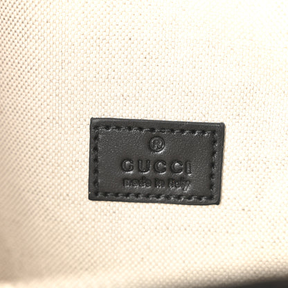 Gucci Calfskin GG Tennis Embossed Pocket Belt Bag Black 6 of 10