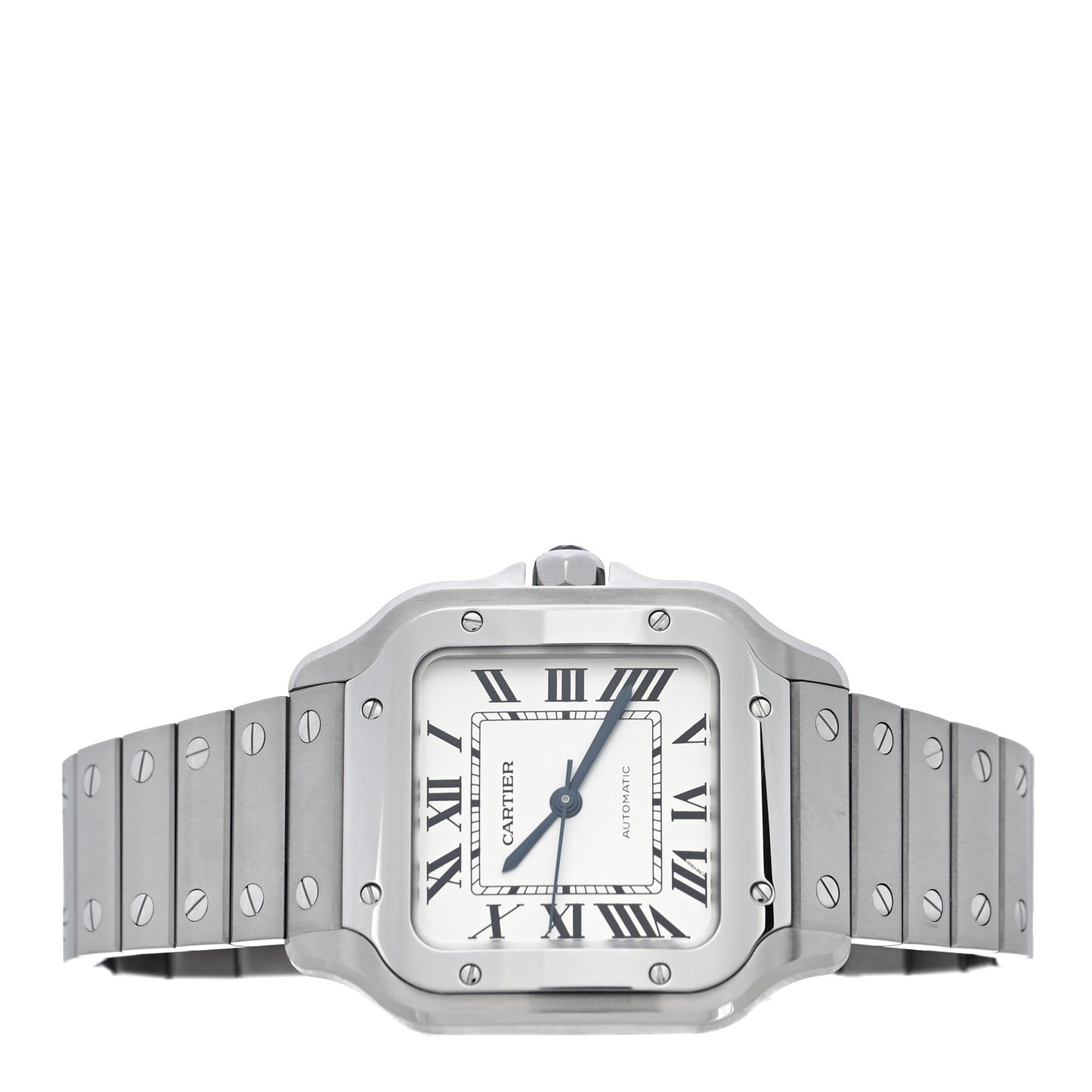 Stainless Steel 35mm Santos de Cartier Automatic Watch