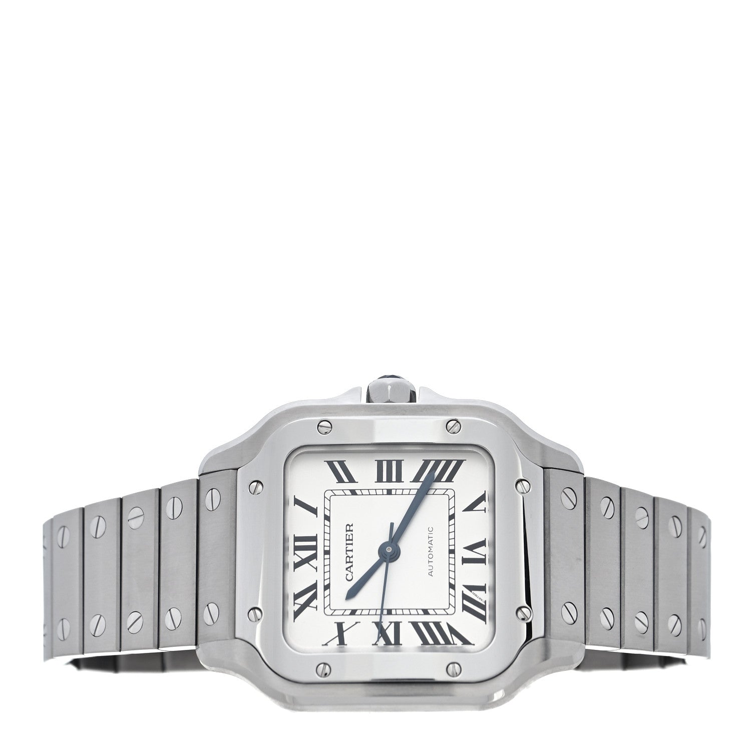 Cartier Stainless Steel 35mm Santos de Cartier Automatic Watch 2 of 4