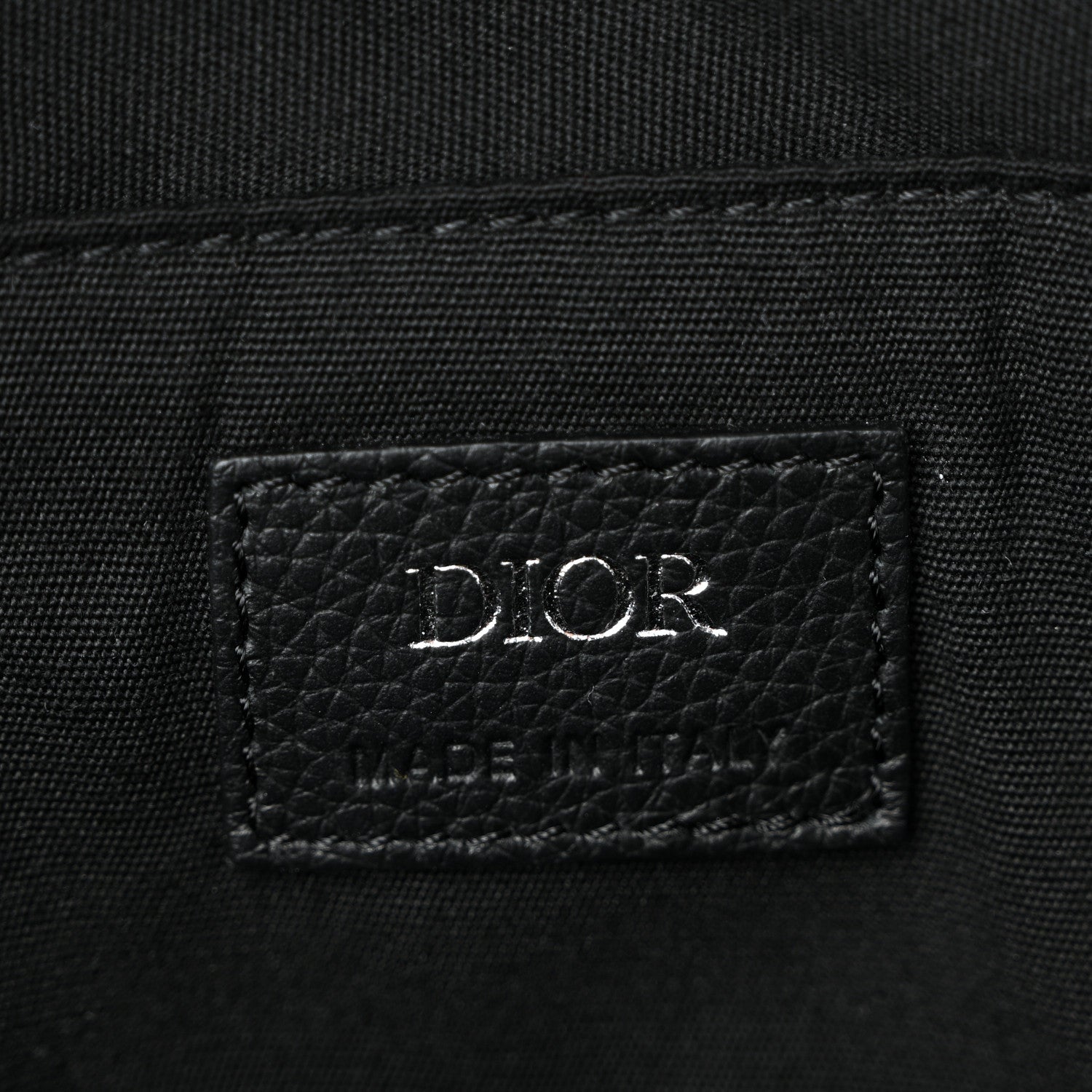 Christian Dior Oblique Calfskin Rider Backpack Beige Black 6 of 9