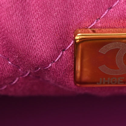 Chanel Shiny Calfskin Quilted Mini Chanel 22 Purple 7 of 10