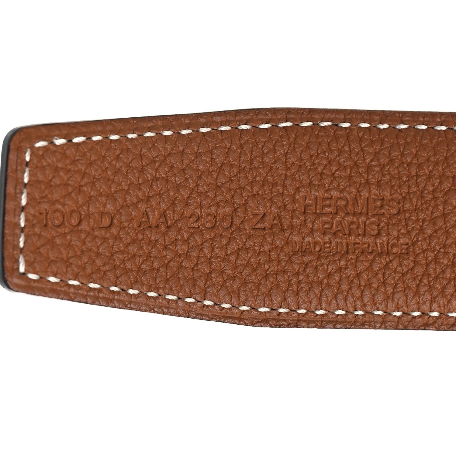 Hermes Box Togo 32mm H Belt 100 40 Black Gold 5 of 6