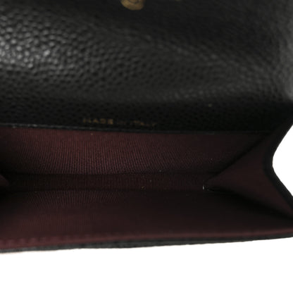 Chanel Caviar Quilted Flap Card Holder Black 5 of 10
