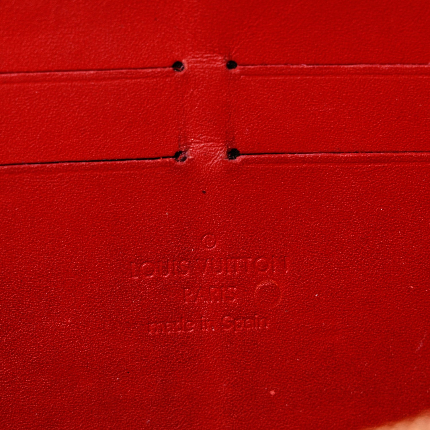 Louis Vuitton Patent Sweet Monogram Zippy Wallet Pomme D'Amour 6 of 13