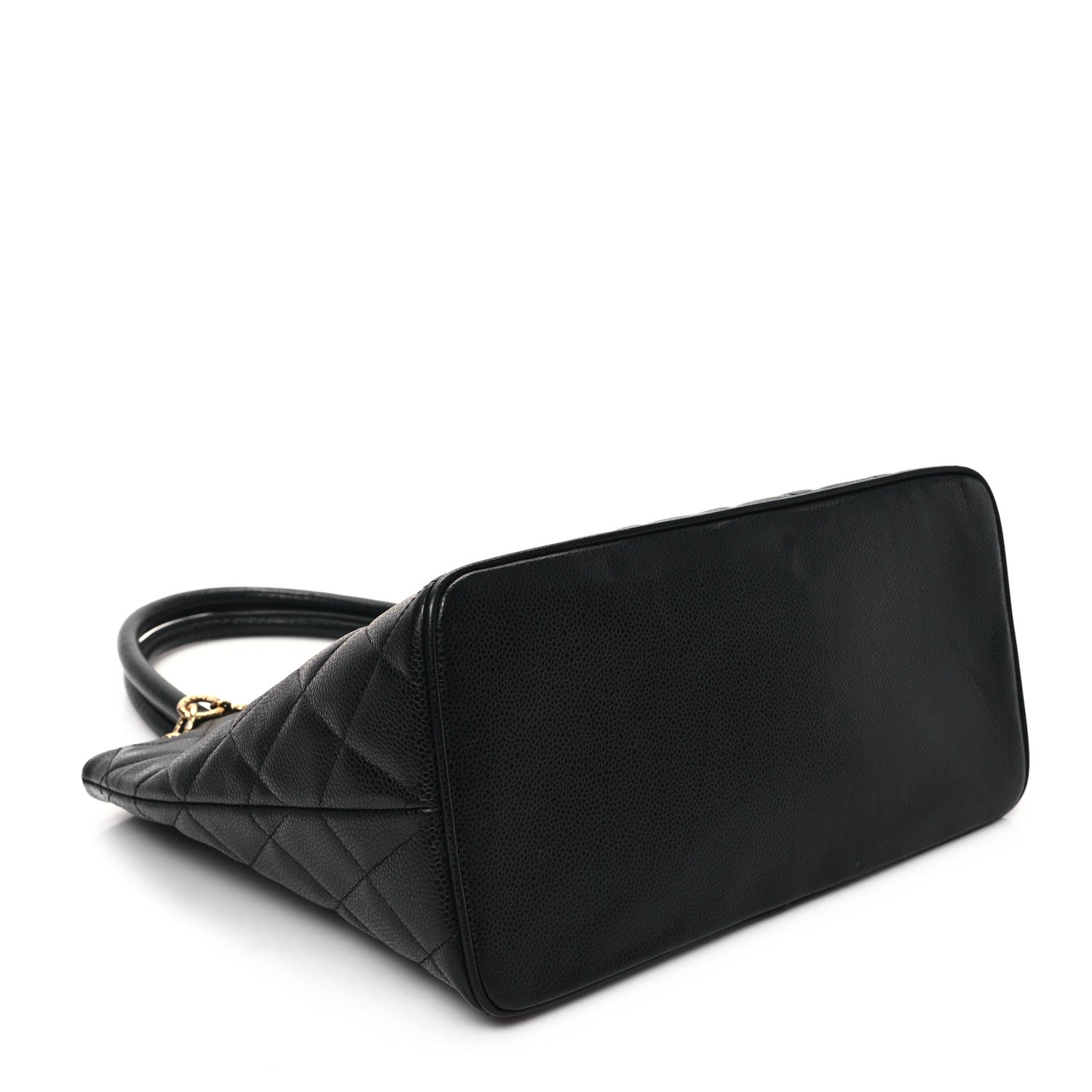 Chanel Caviar Quilted Medallion Tote Black 4 of 11