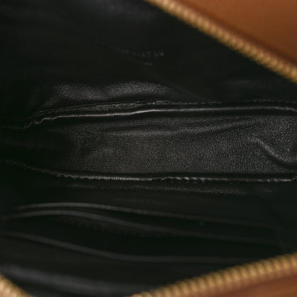 Saint Laurent Grain De Poudre Matelasse Monogram Mini Lou Camera Bag Dark Natural 5 of 11