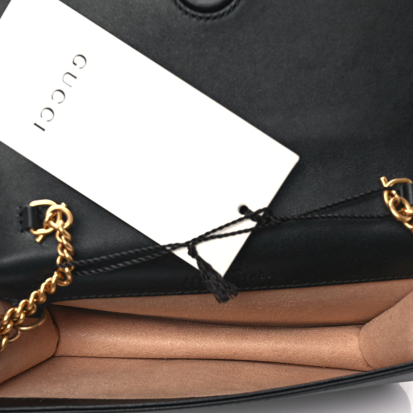 Calfskin Matelasse GG Marmont Mini Bag Black
