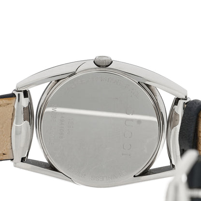Gucci Stainless Steel Calfskin 34mm Horsebit Quartz Watch Black 4 of 4
