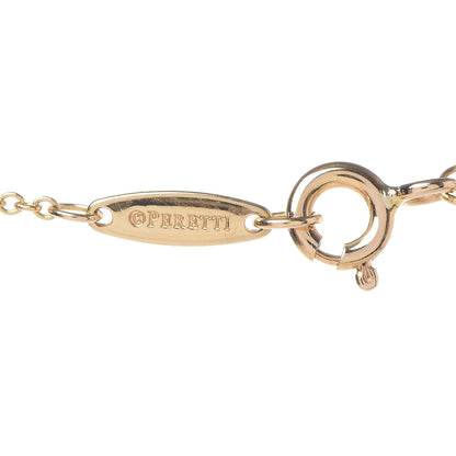 Tiffany 18K Yellow Gold Diamond .14ct Elsa Peretti Diamonds by the Yard Pendant Necklace 6 of 7