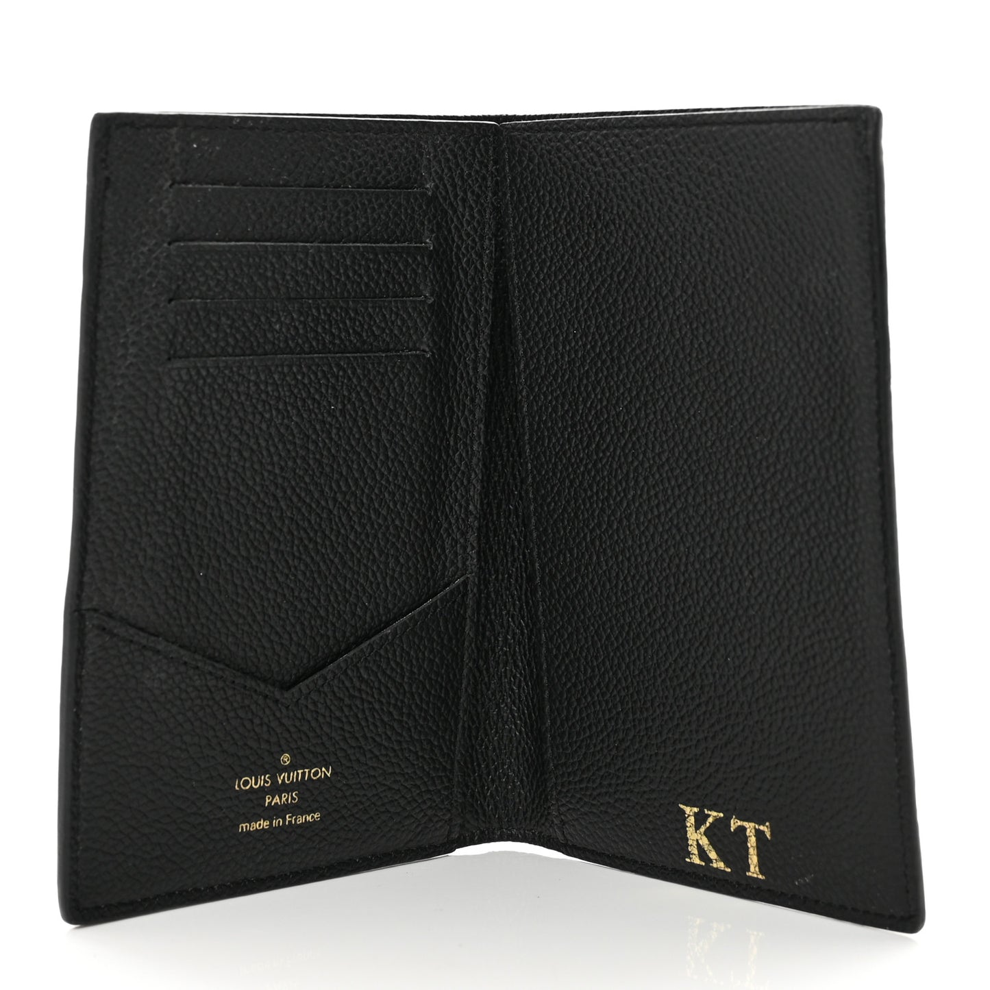 Empreinte Monogram Passport Cover Black