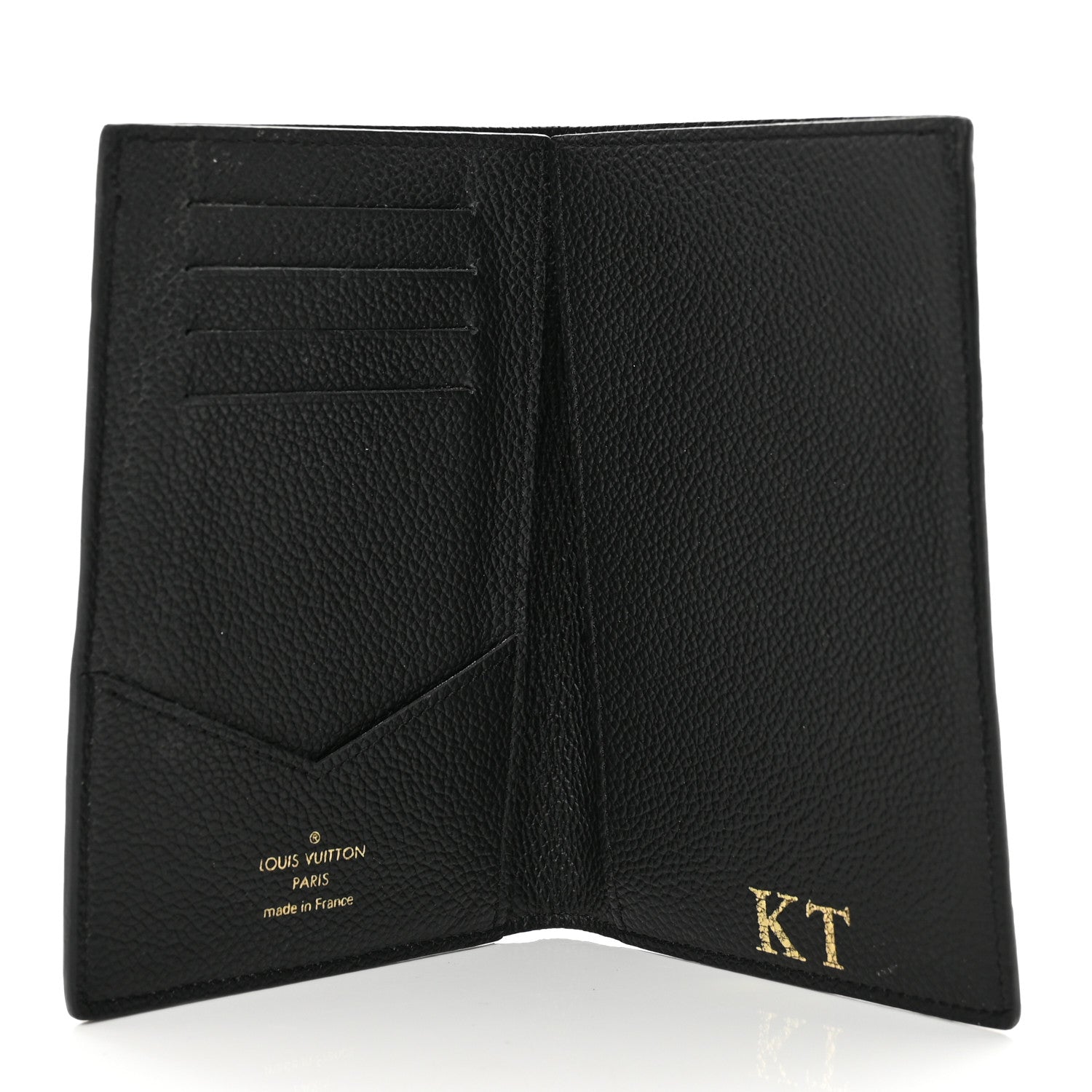 Louis Vuitton Empreinte Monogram Passport Cover Black 5 of 8