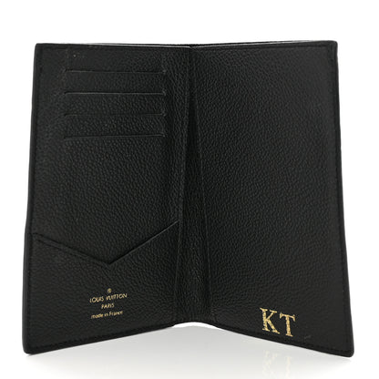 Louis Vuitton Empreinte Monogram Passport Cover Black 5 of 8
