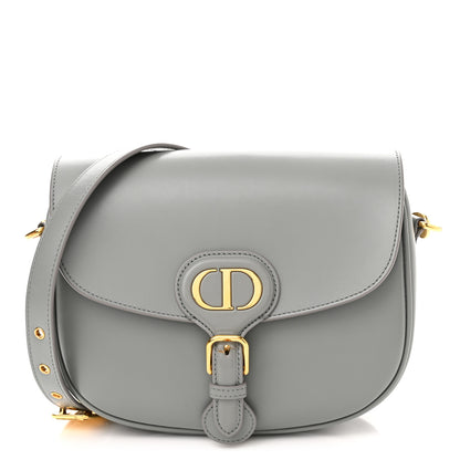 Christian Dior Box Calfskin Medium Bobby Flap Gray 1 of 12