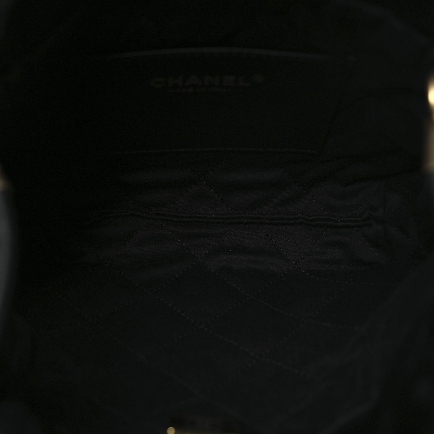 Chanel Shiny Calfskin Quilted Mini Chanel 22 Black 5 of 11