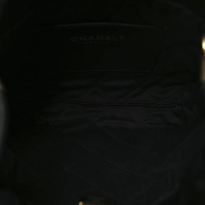 Chanel Shiny Calfskin Quilted Mini Chanel 22 Black 5 of 11