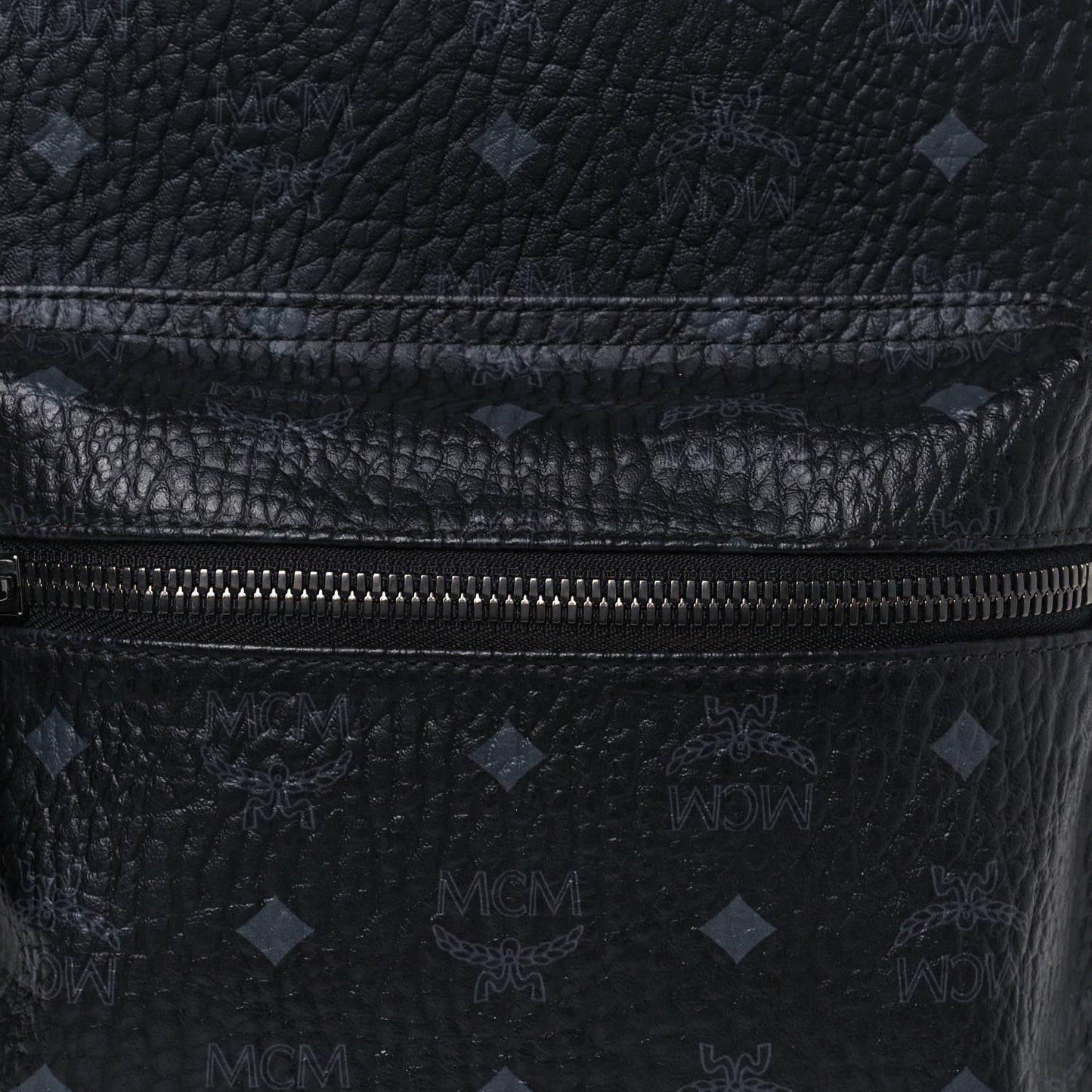 Visetos Small Side Stud Stark Backpack Black
