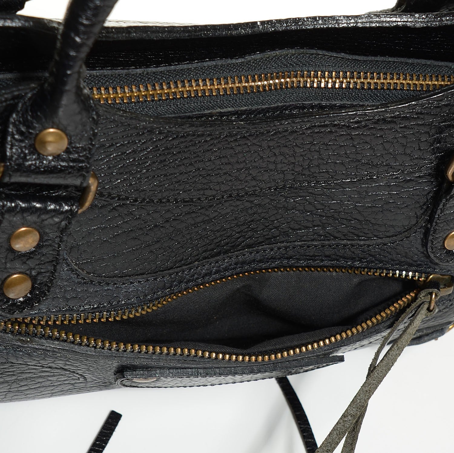 Balenciaga Pebbled Caribou Classic Hardware First Black 11 of 12