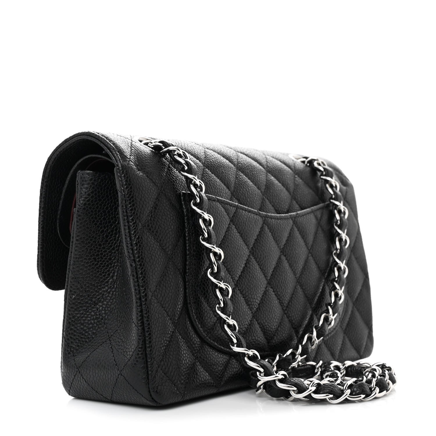 Chanel Caviar Quilted Small Double Flap Black 3 of 11