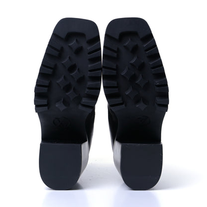 Louis Vuitton Patent Monogram Limitless Ankle Boots 40 Black 14 of 18