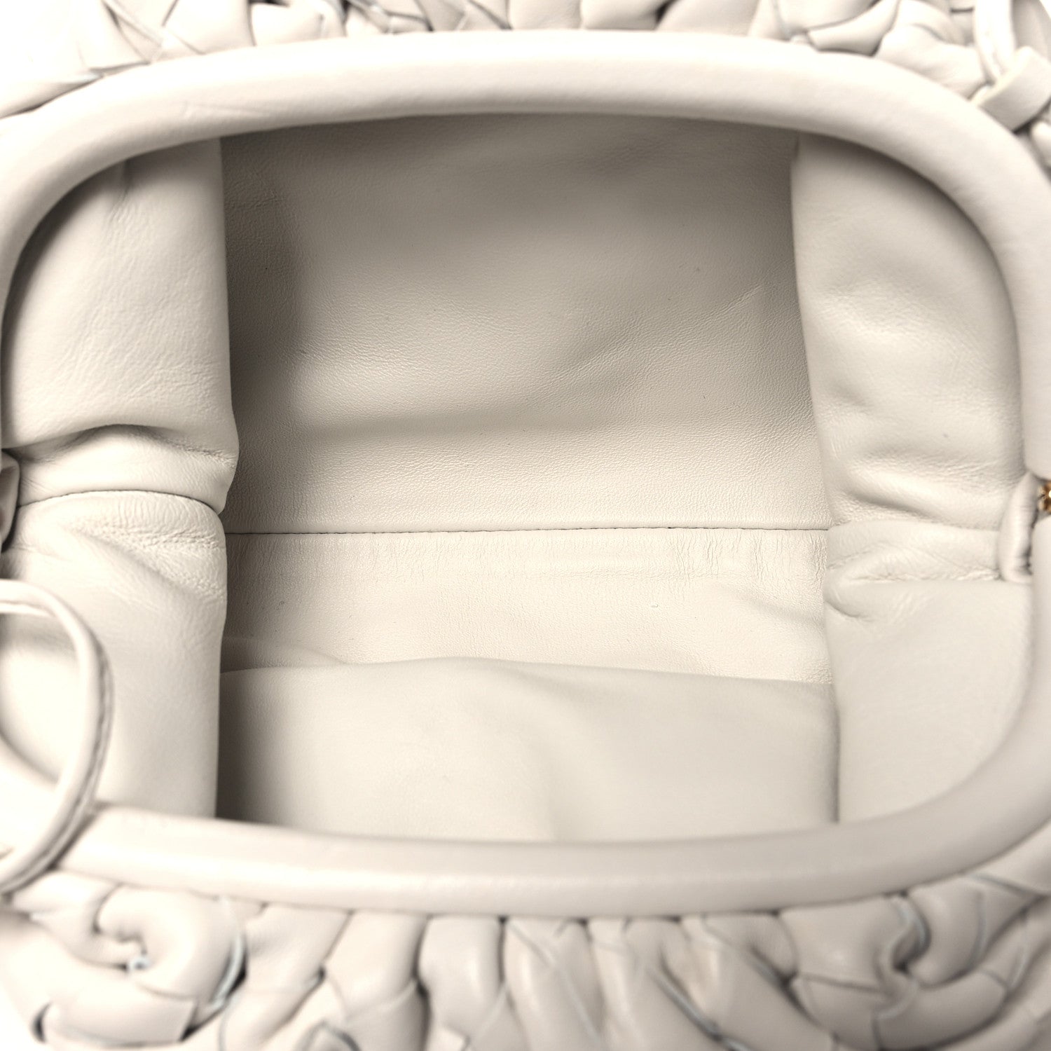 Bottega Veneta Nappa Intrecciato The Mini Pouch Chalk 5 of 10