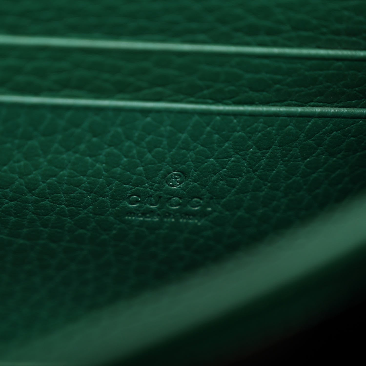Gucci Calfskin Mini Dionysus Chain Wallet Emerald 6 of 11